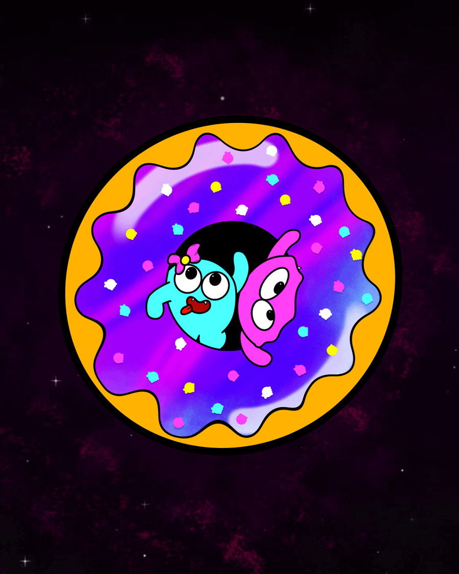 Globby Donut Magnet product image (2)