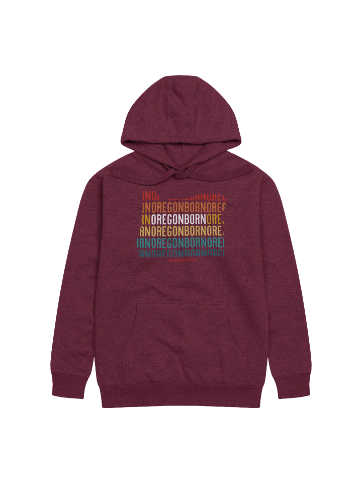 OregonBorn Vintage Sunset Hoodie product image (1)