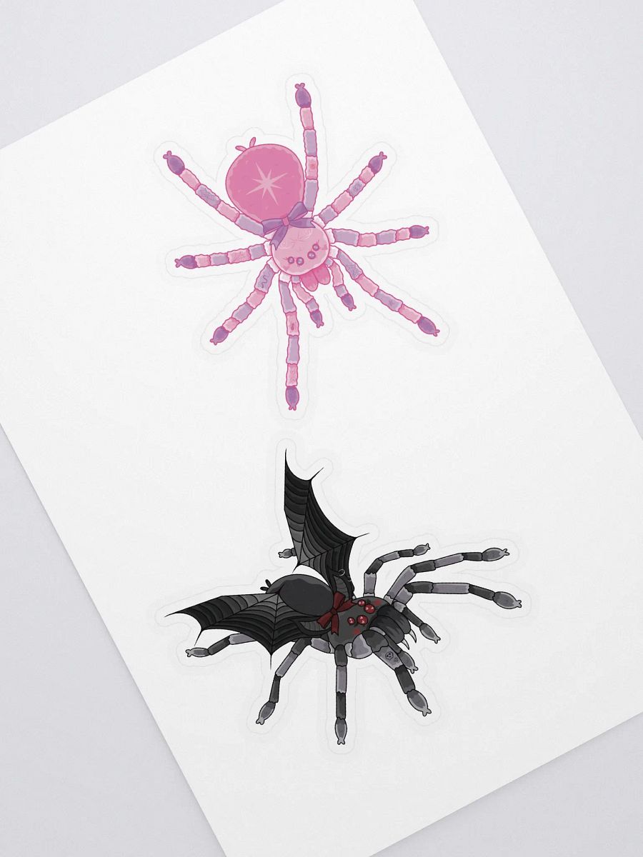 oh my goth/pastel spider sticker set product image (1)