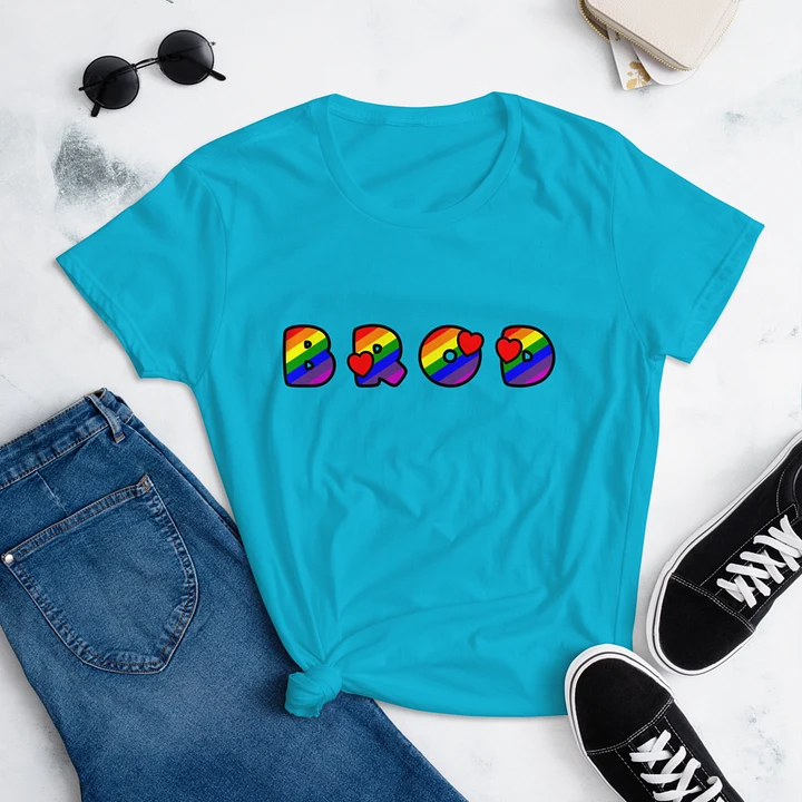Bród Meaning Pride - Irish / Gaeilge T-shirt for PRIDE 🏳️‍🌈 Women's T-Shirt 🩵 product image (1)