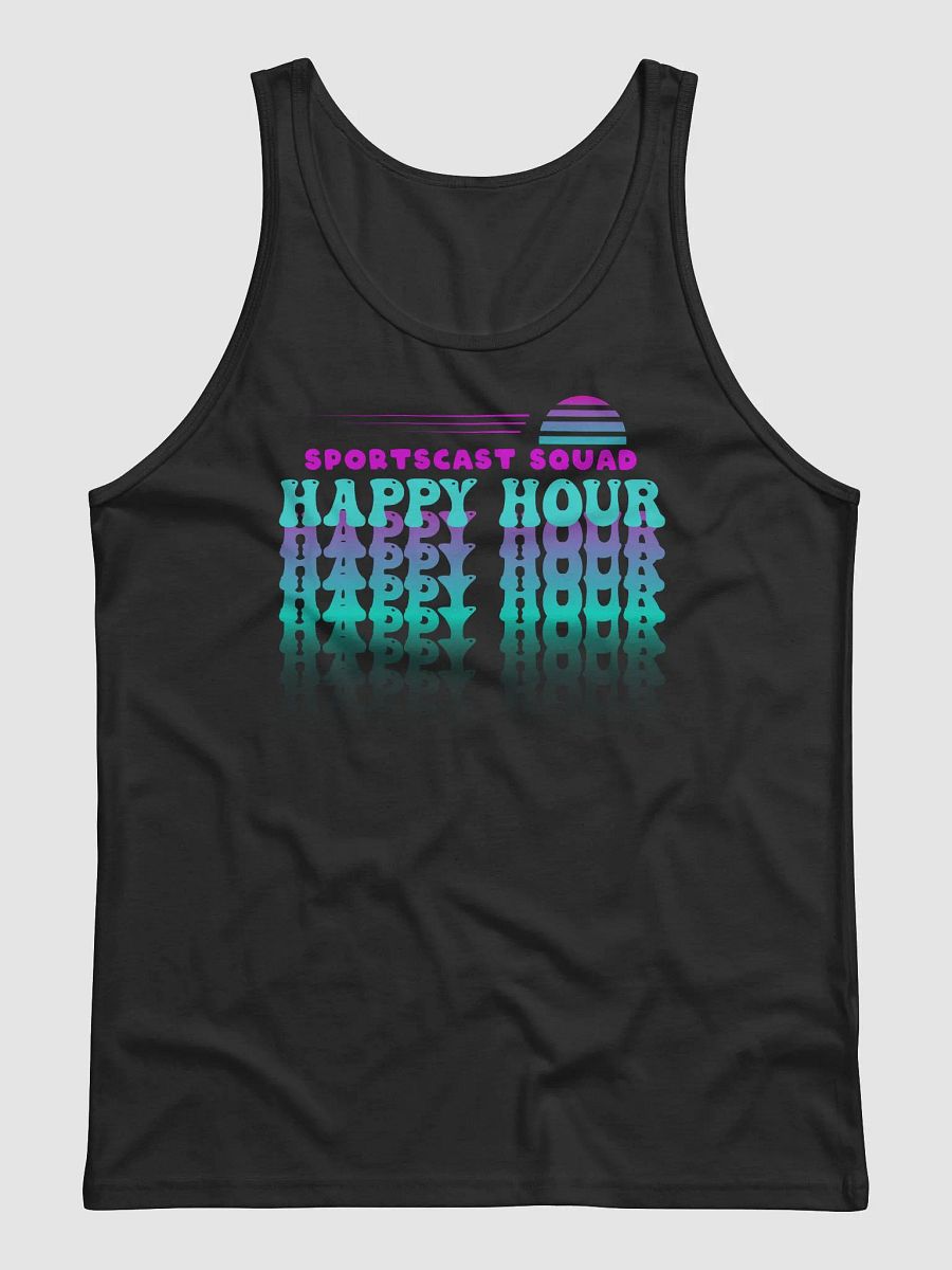 HAPPY HOUR VIBES UNISEX JERSEY TANK product image (1)