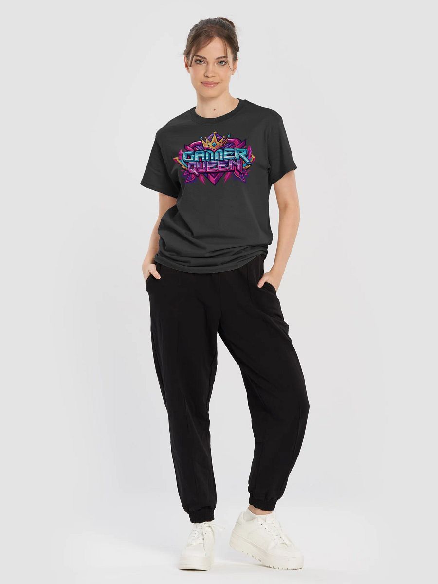 Gamer Queen Heavyweight Printed T-Shirt product image (3)