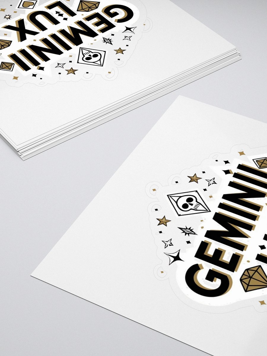 Black&Gold Sticker product image (4)
