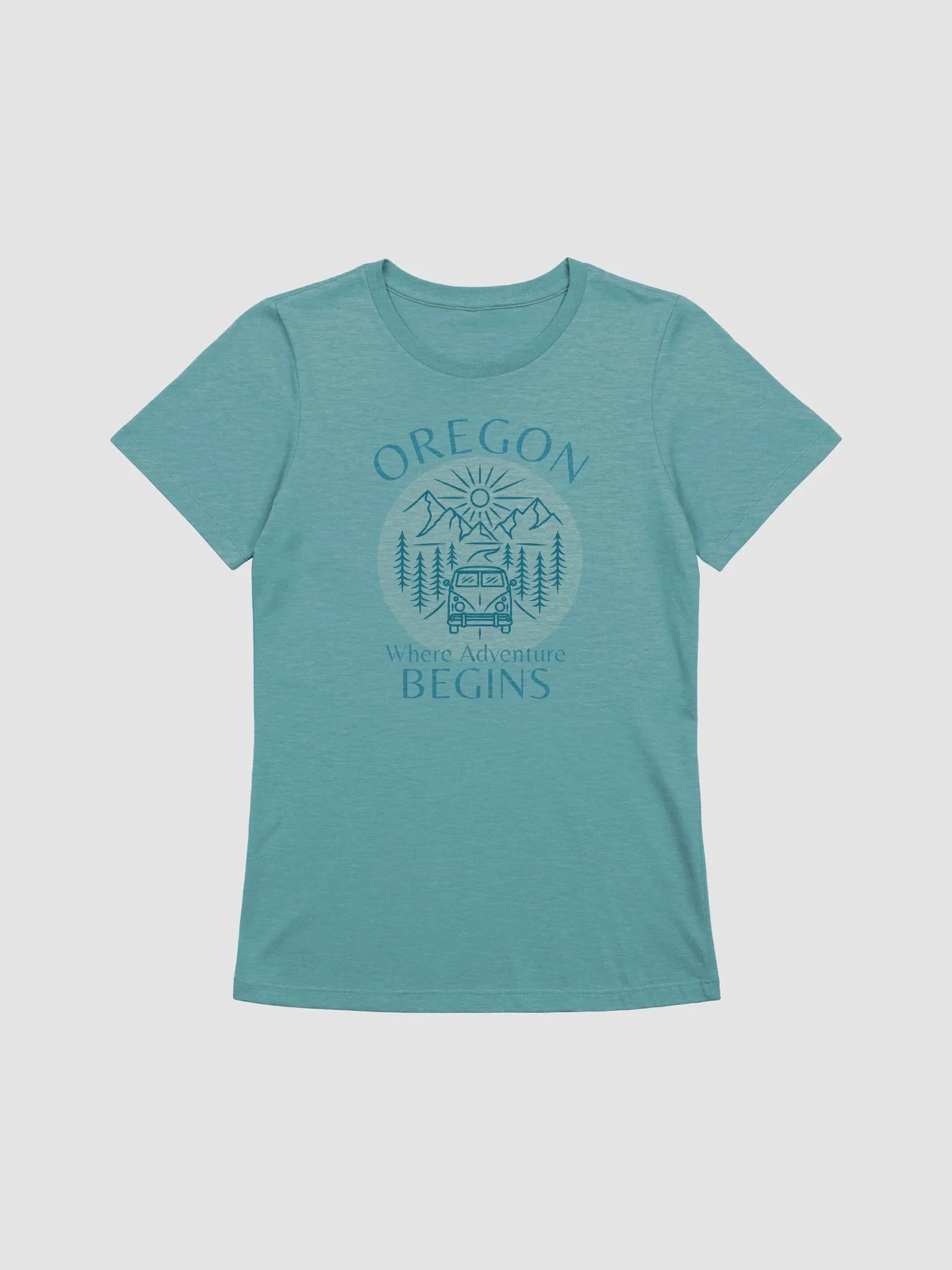 Oregon Adventure Sunshine Supersoft Women's Tee product image (1)