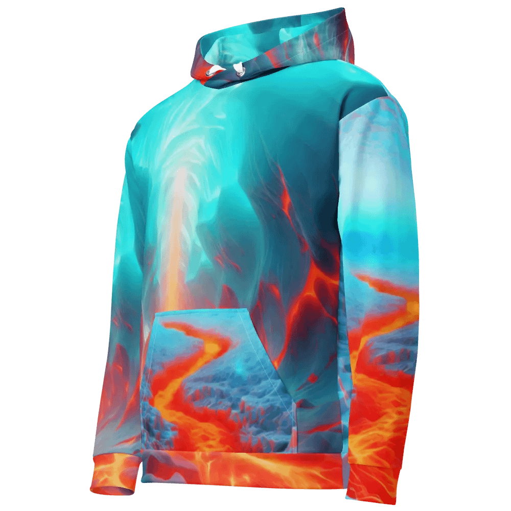 Fire and Ice - Molten Lava Meets Ice #4 product image (6)