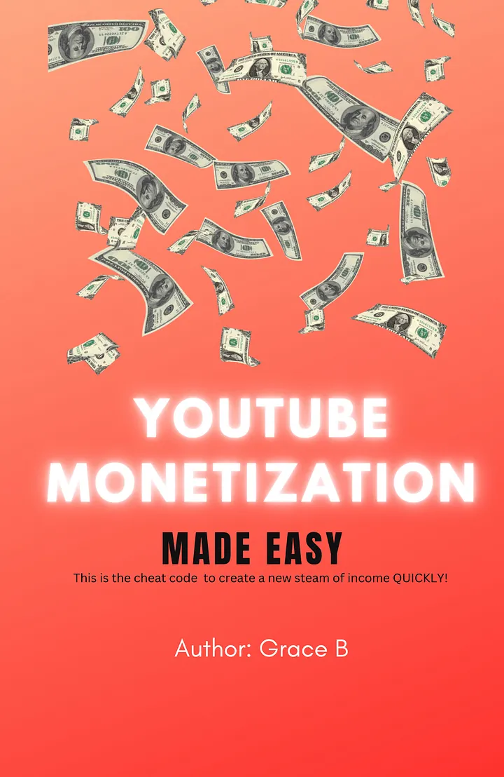 MONETIZE Your YOUTUBE Channel In Under 3 Months E-Guide | DIGITAL DOWNLOAD product image (1)
