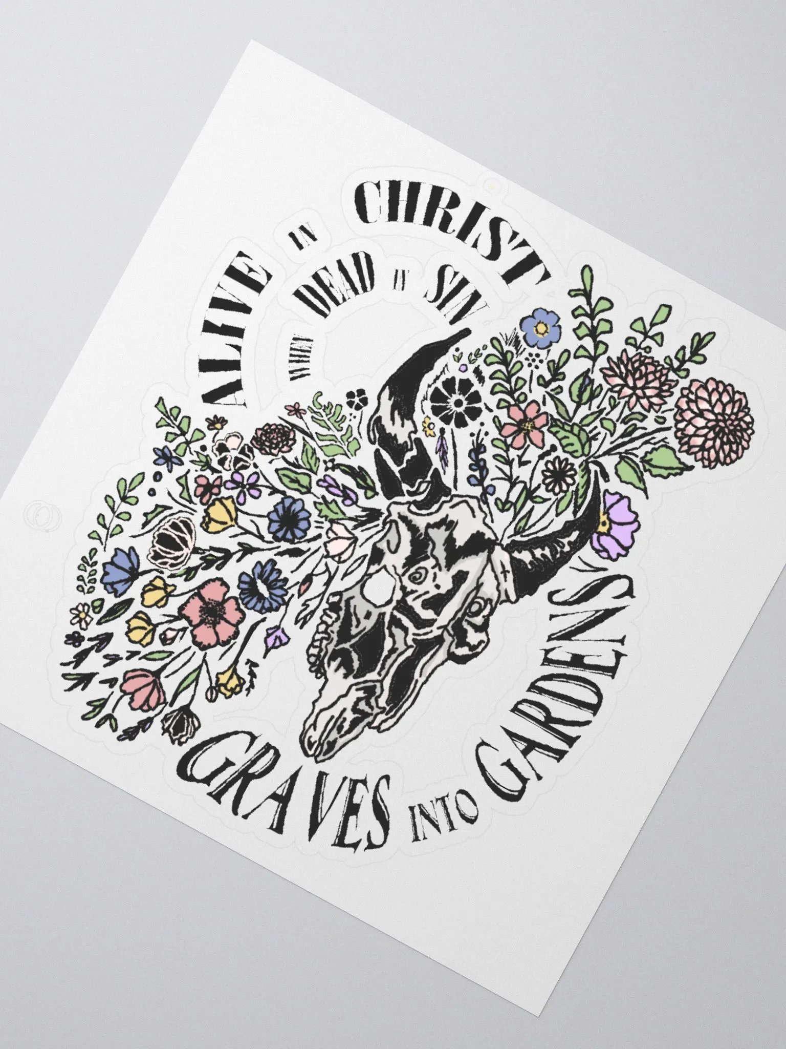 Graves into Gardens Sticker (Color) product image (2)