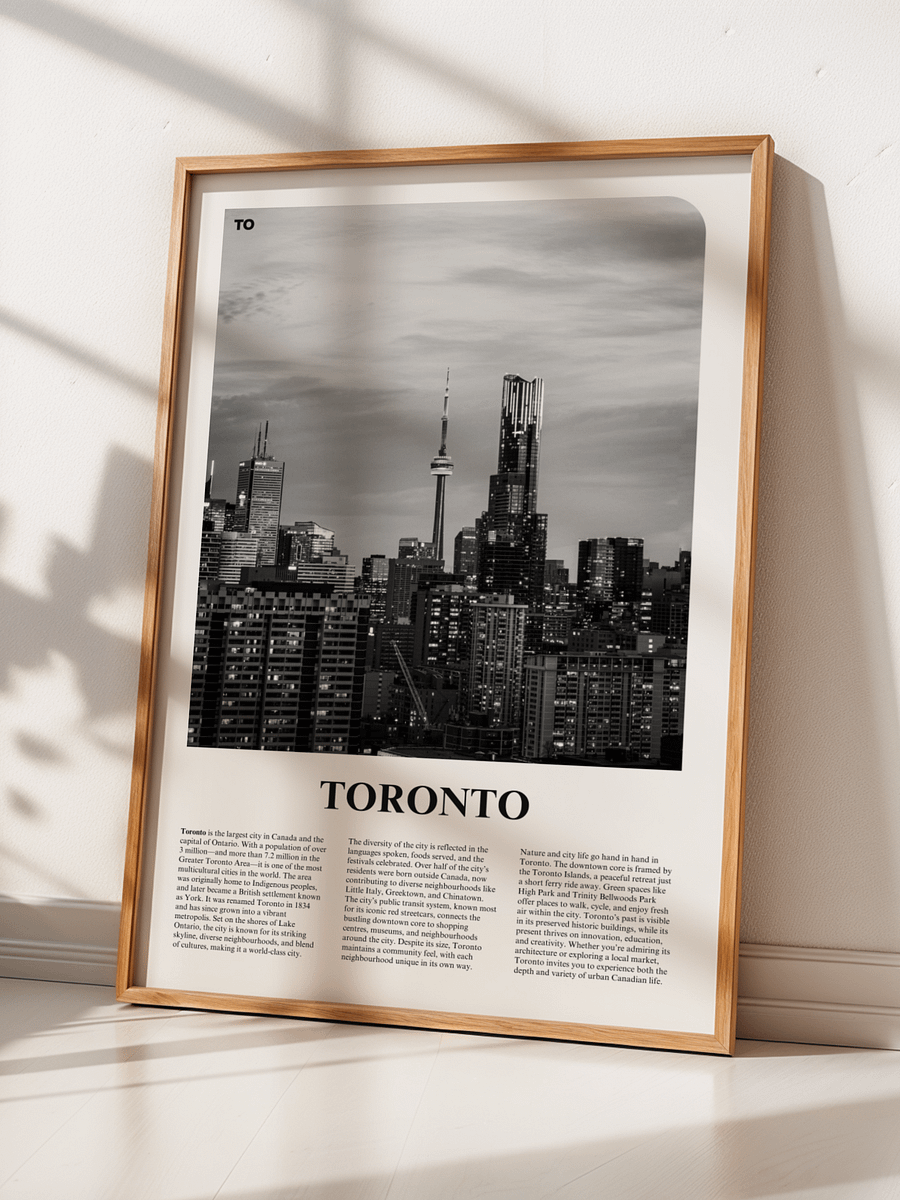 Toronto 03 Newspaper Poster product image (4)