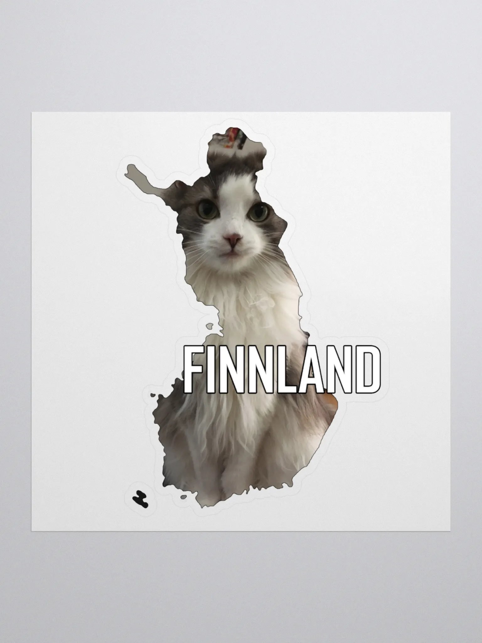 FINNLAND Kiss Cut Stickers product image (1)