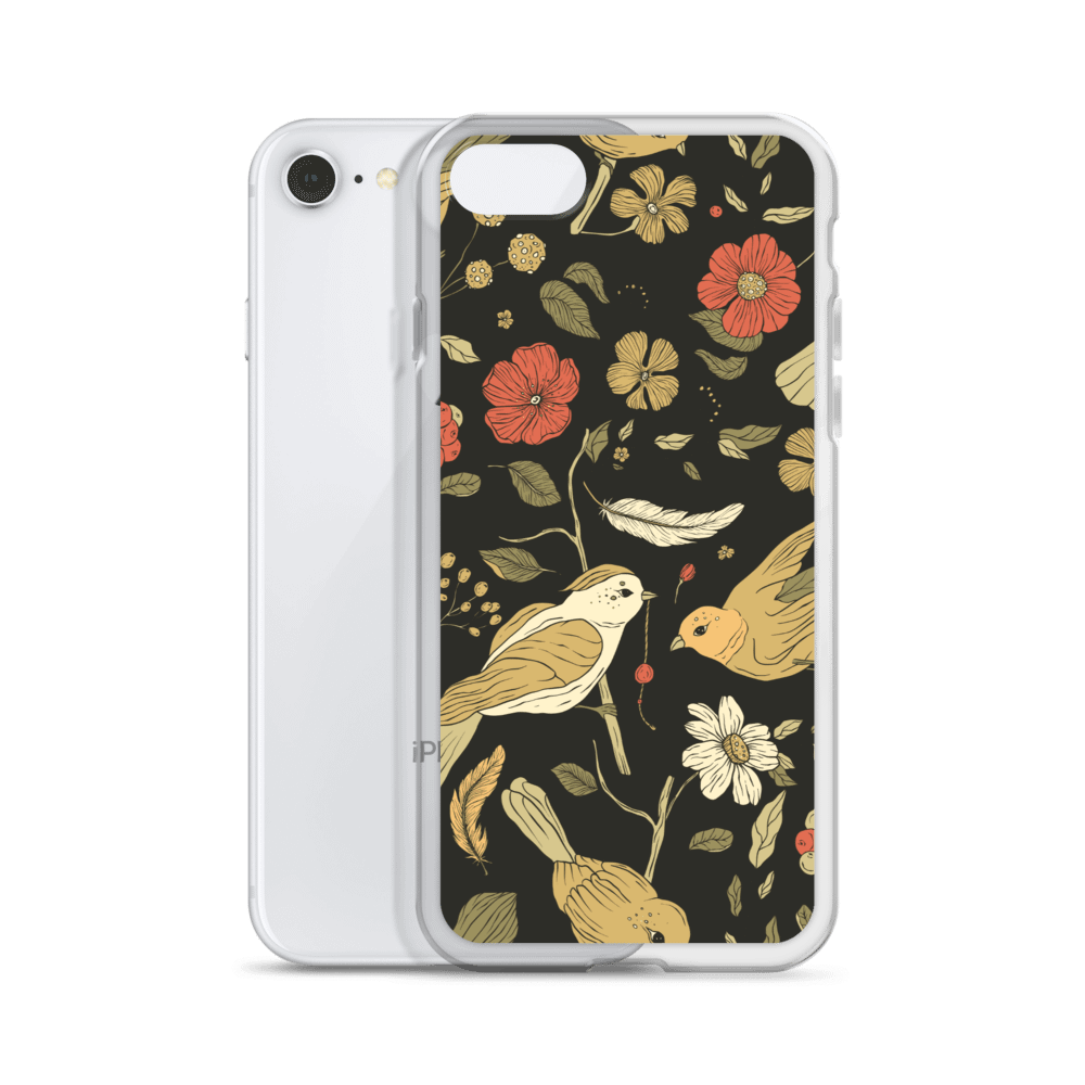 Vintage Birds and Flowers iPhone® Case product image (55)