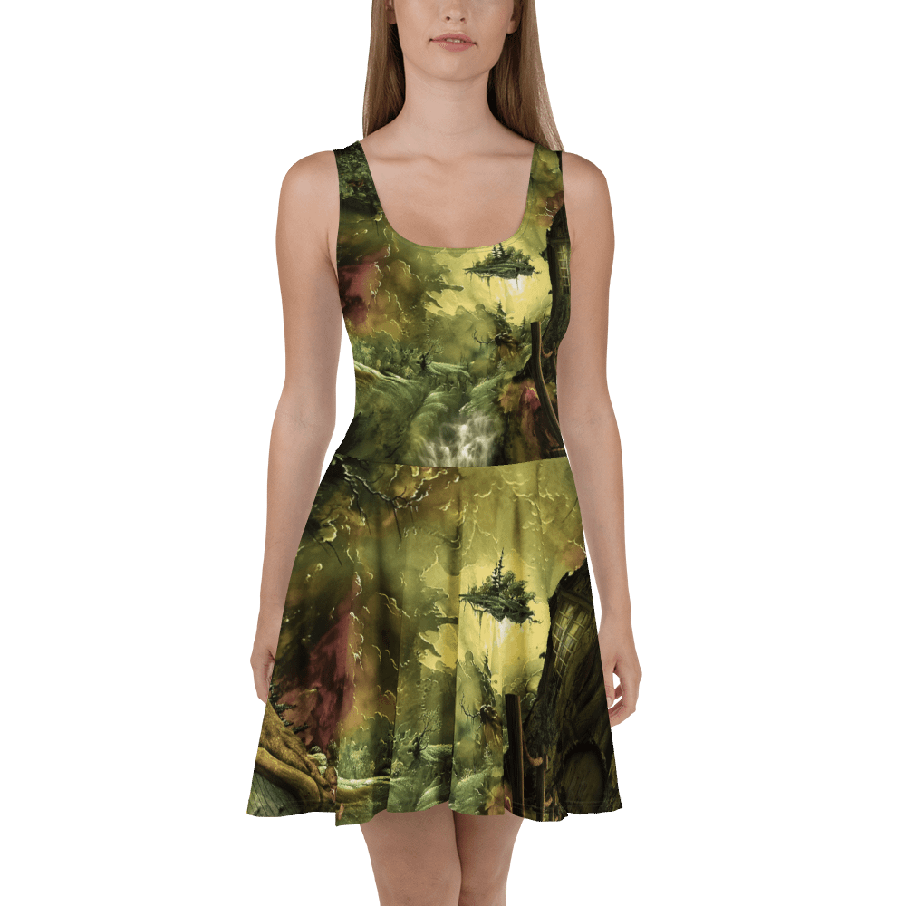'Elven Stories - Mystical Journey' All-Over Print Skater Dress product image (2)