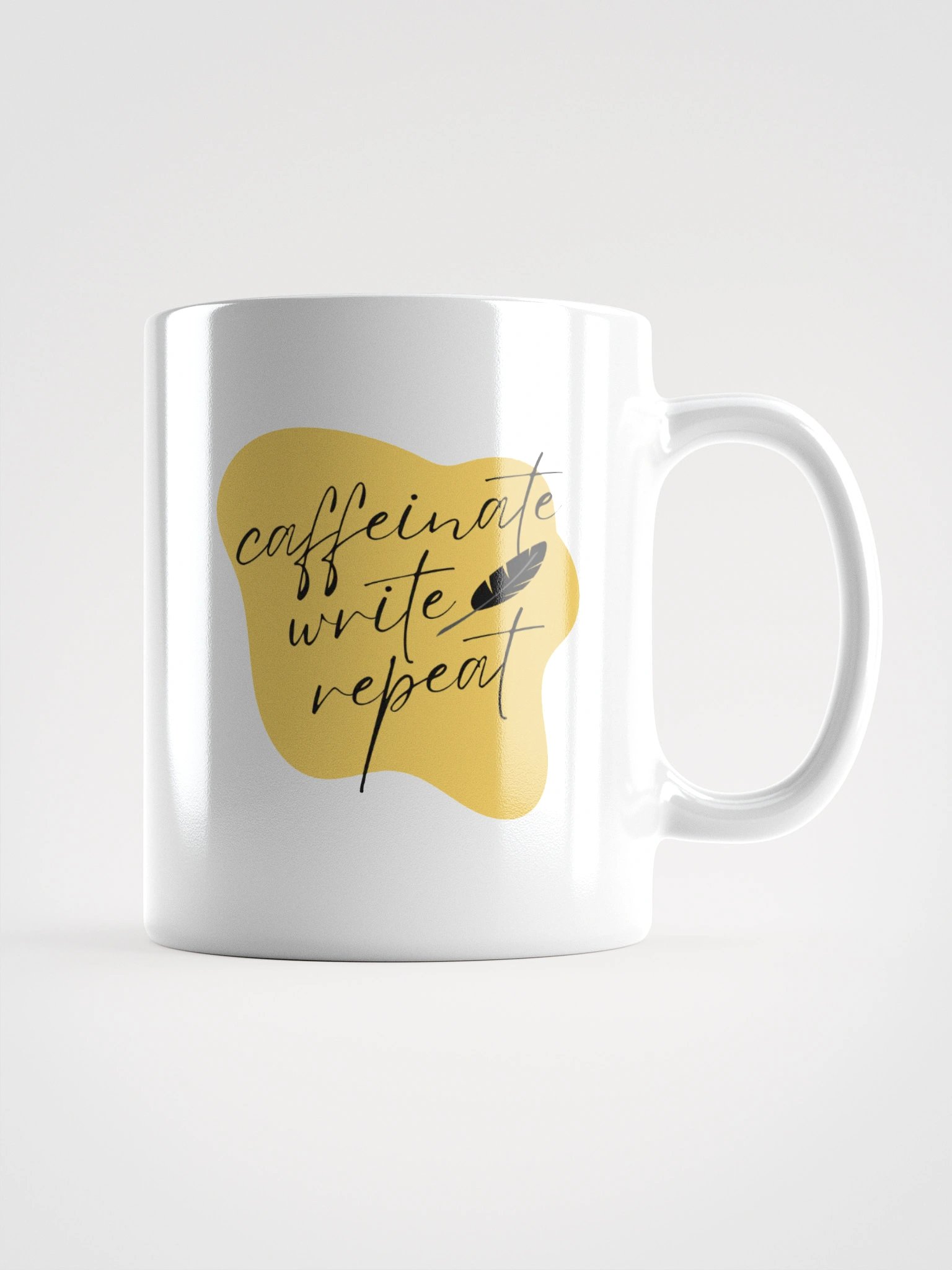 Caffeinate, Write, Repeat Mug product image (1)