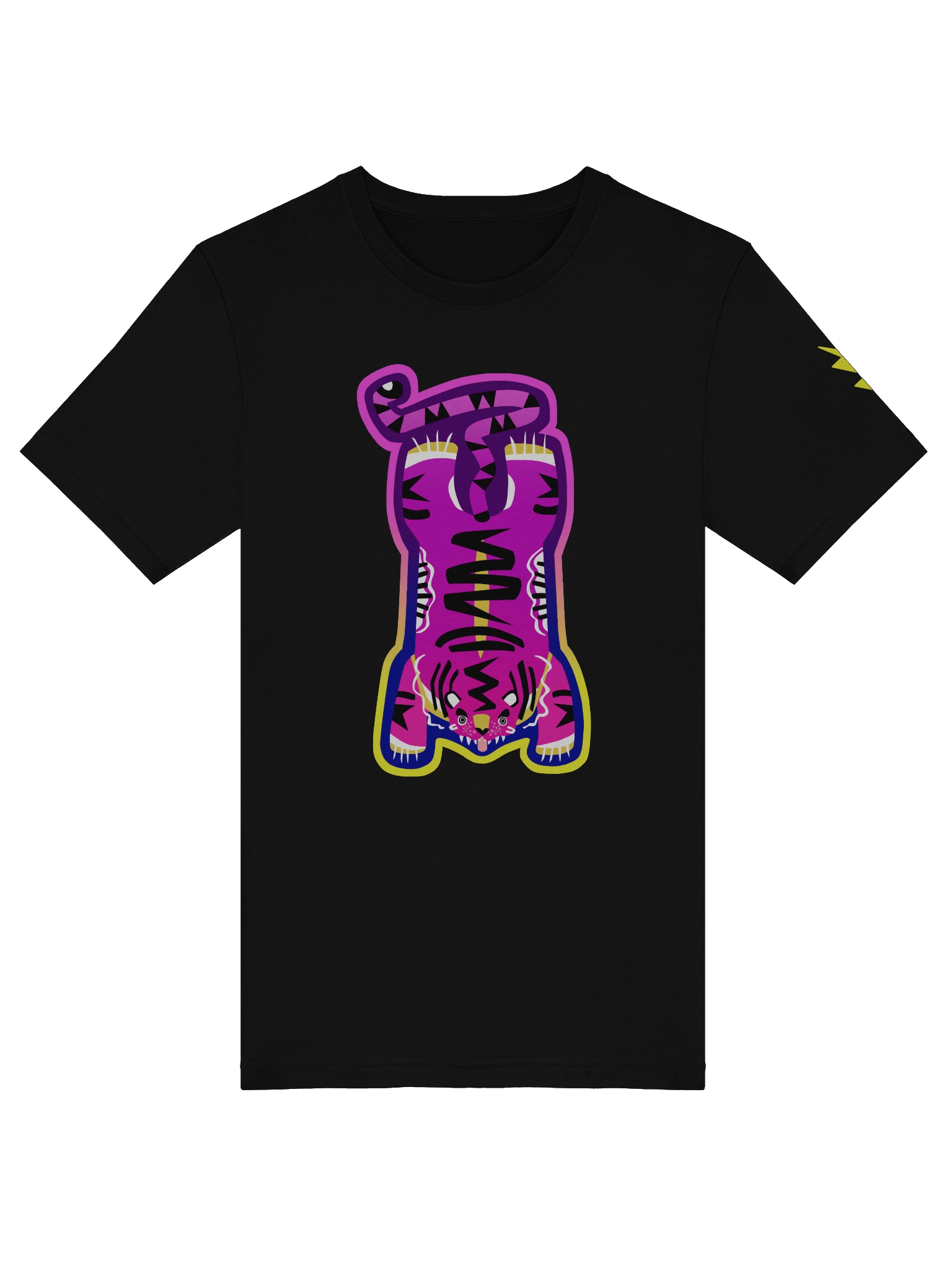 Purple and Yellow Tiger - T-Shirt product image (74)