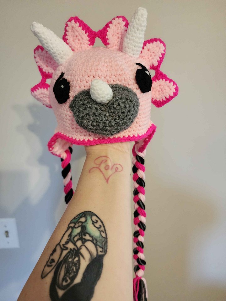 Triceratops Hat product image (2)