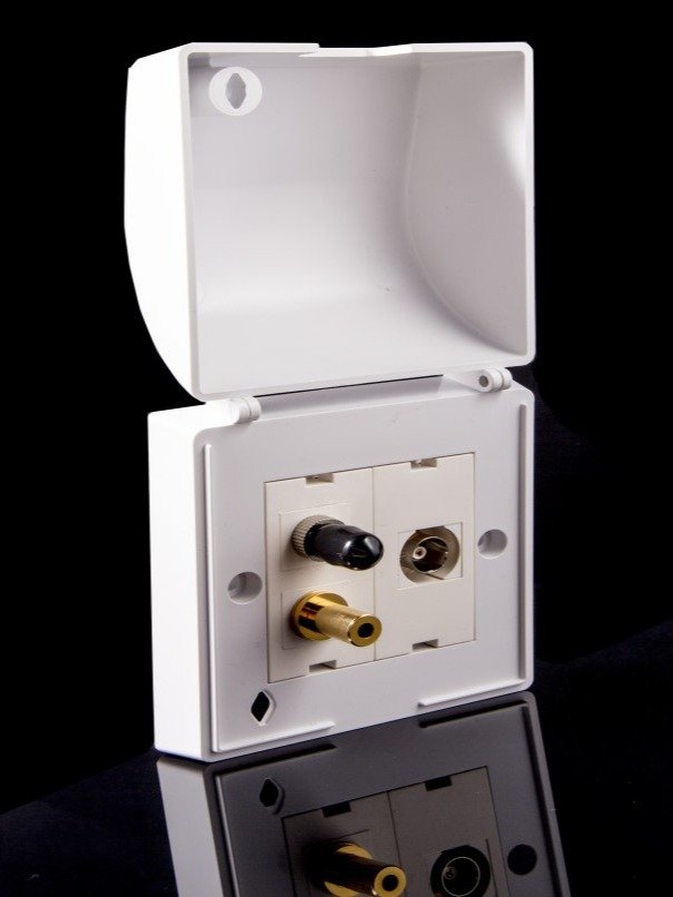 NetLoc® V2 Socket Protector Faceplate product image (5)