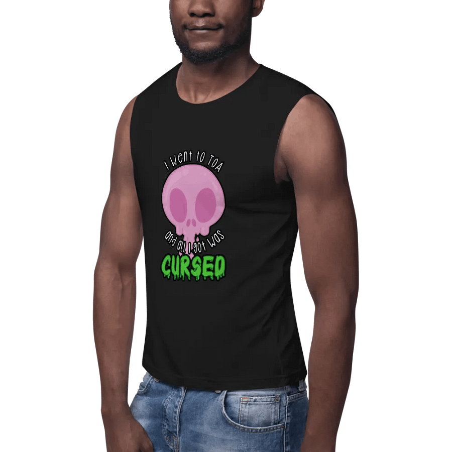 All I Got Was Cursed - Paladin - Men's Style Muscle Tank product image (7)