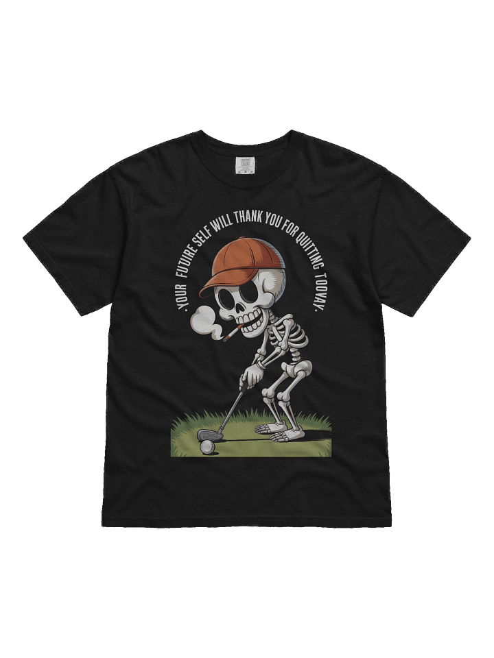 Golfing Skeleton Vintage T-Shirt product image (3)