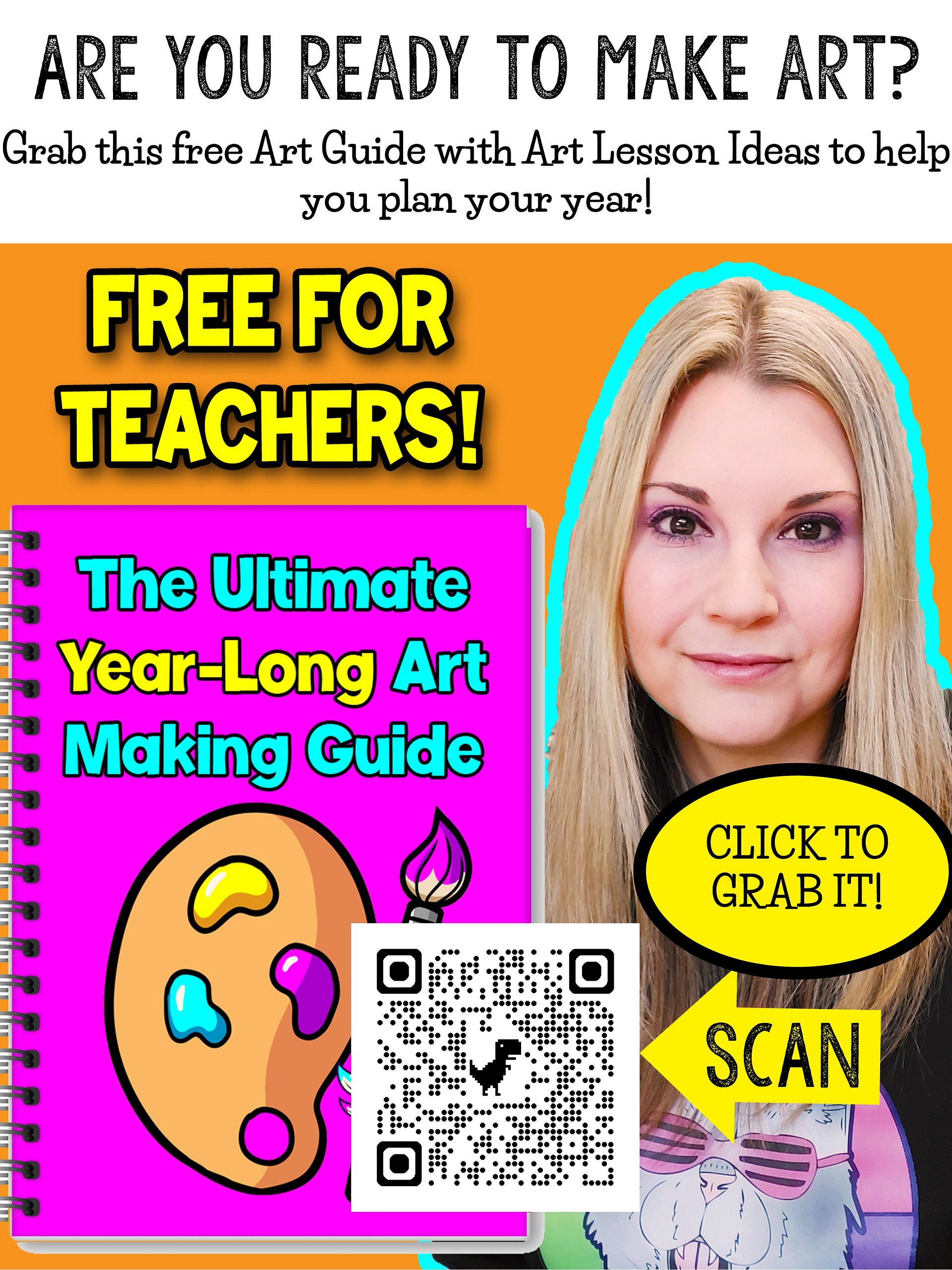 Halloween Cute Ghost Art Lesson with Reading, Writing & Step-by-Step Tutorial (Kindergarten – Grade 3) product image (12)