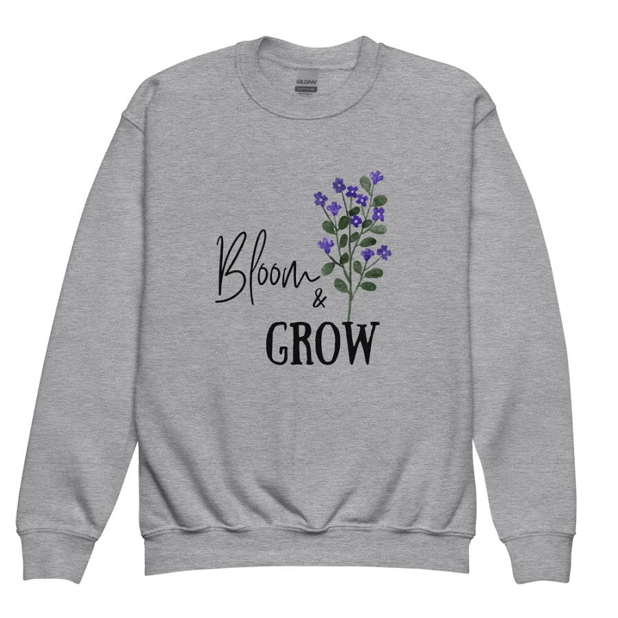 Bloom and Grow Youth Sweatshirt product image (1)