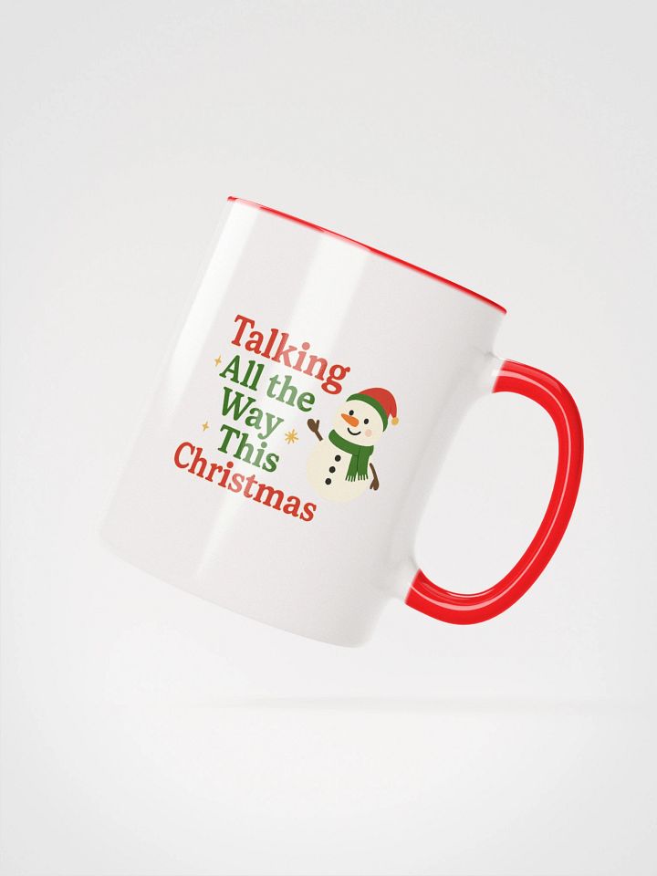 Cheerful Snowman Talking Mug product image (13)