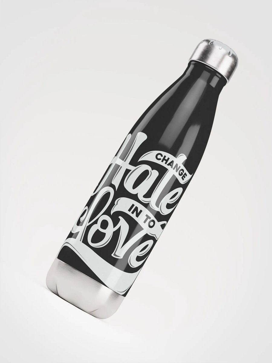 HATE->LOVE Stainless Steel Water Bottle product image (4)