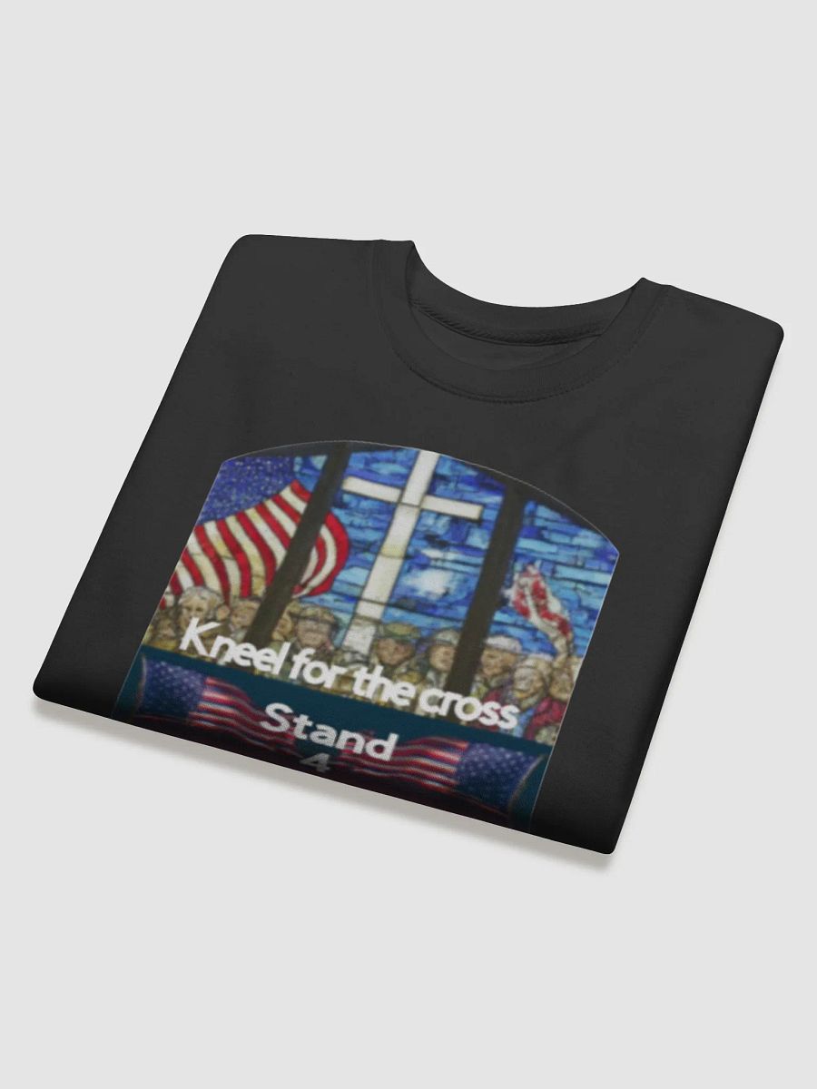 Stand4theCross Kneel4Veteran families support sweatshirt product image (4)