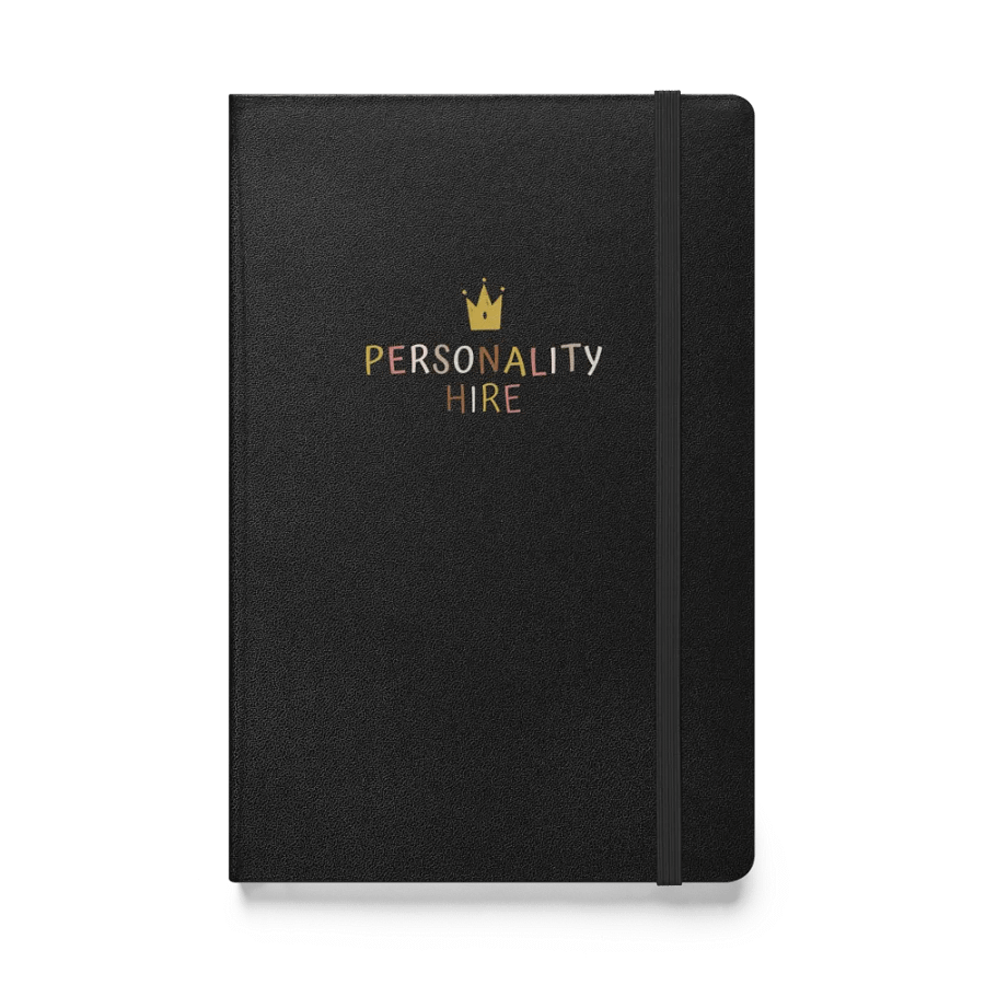Personality Hire Hardcover Notebook product image (1)
