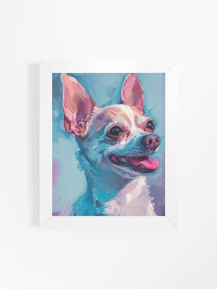 Cheerful Chihuahua Framed Art Poster product image (4)