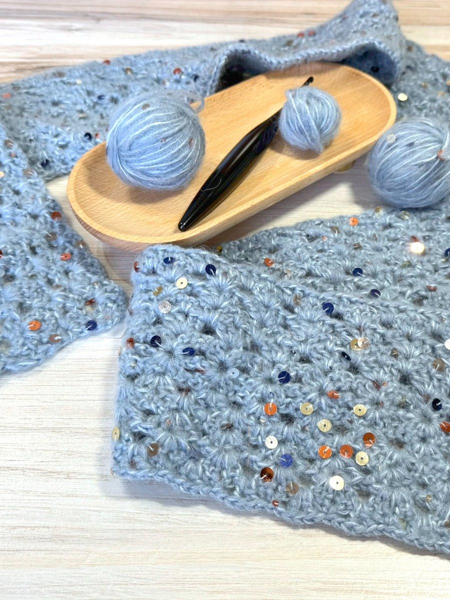 Echo Crochet Scarf product image (11)