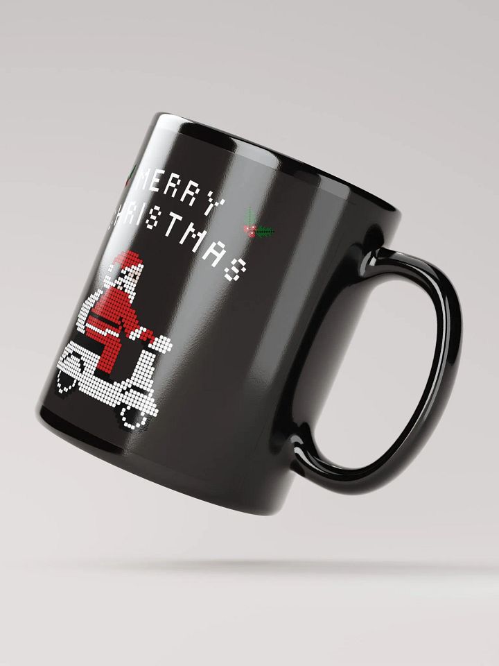 Santa Scooter Ride Mug product image (3)