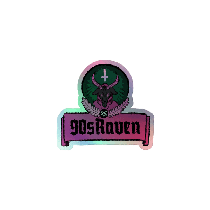 90sRaven Meister Holo Sticker product image (1)