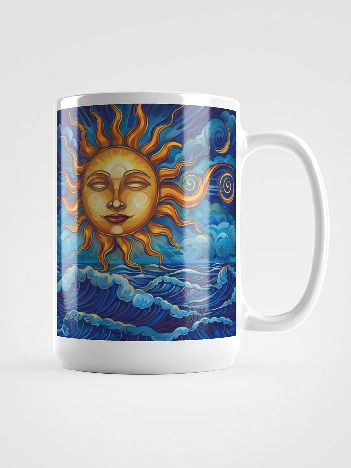 Vintage Sun over Ocean Mediation State product image (1)