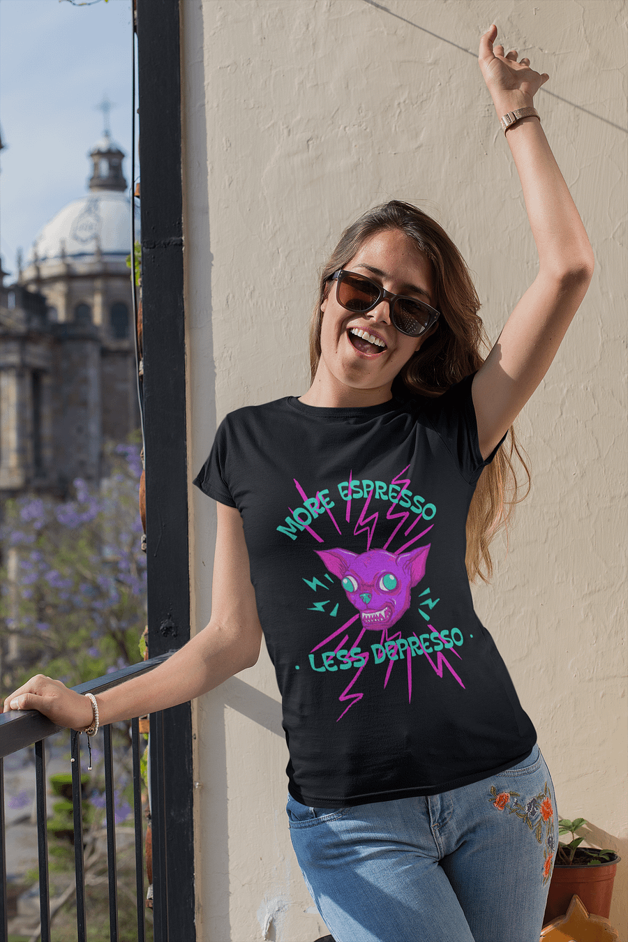 Espresso Dog Vibes T-Shirt product image (1)