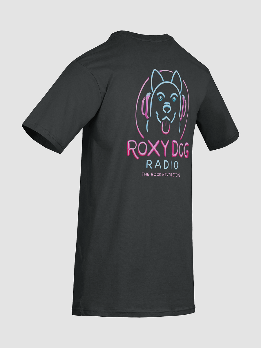 Roxy Dog Radio Neon Custom T-Shirt product image (3)