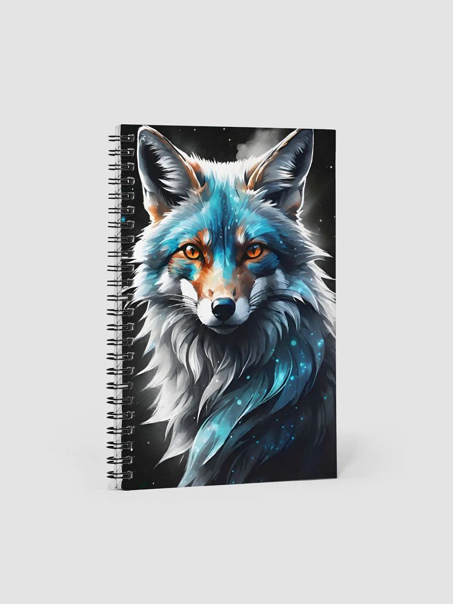 Celestial Fox Spiral Dreams Notebook product image (1)