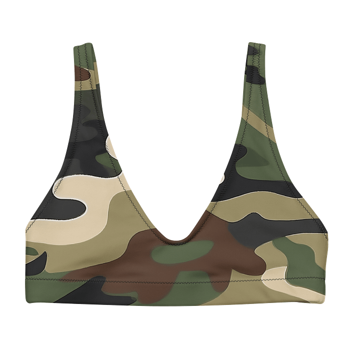 Padded Bikini Top camo product image (1)