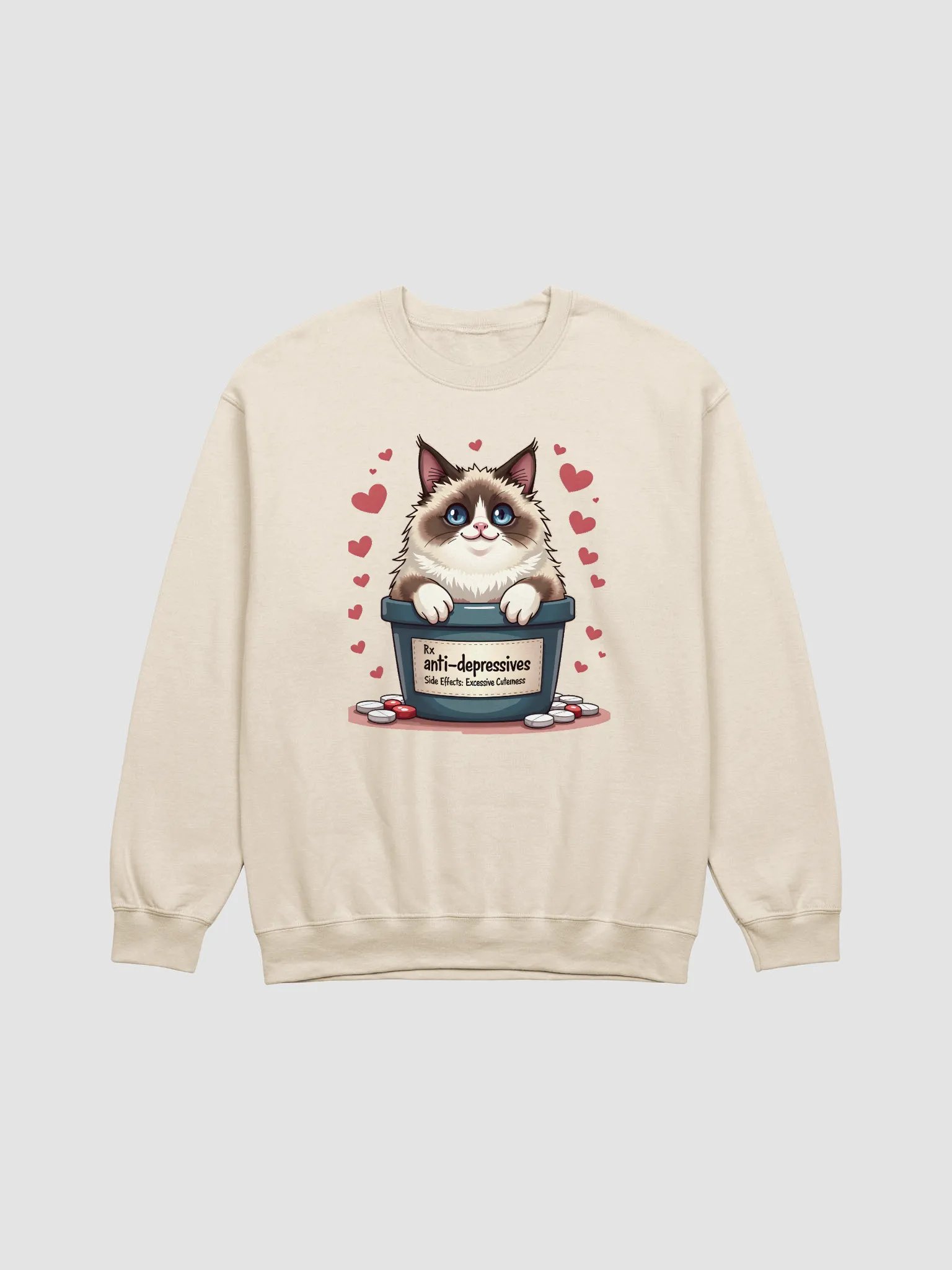Ragdoll Cat Sweater, no. RG002 product image (1)
