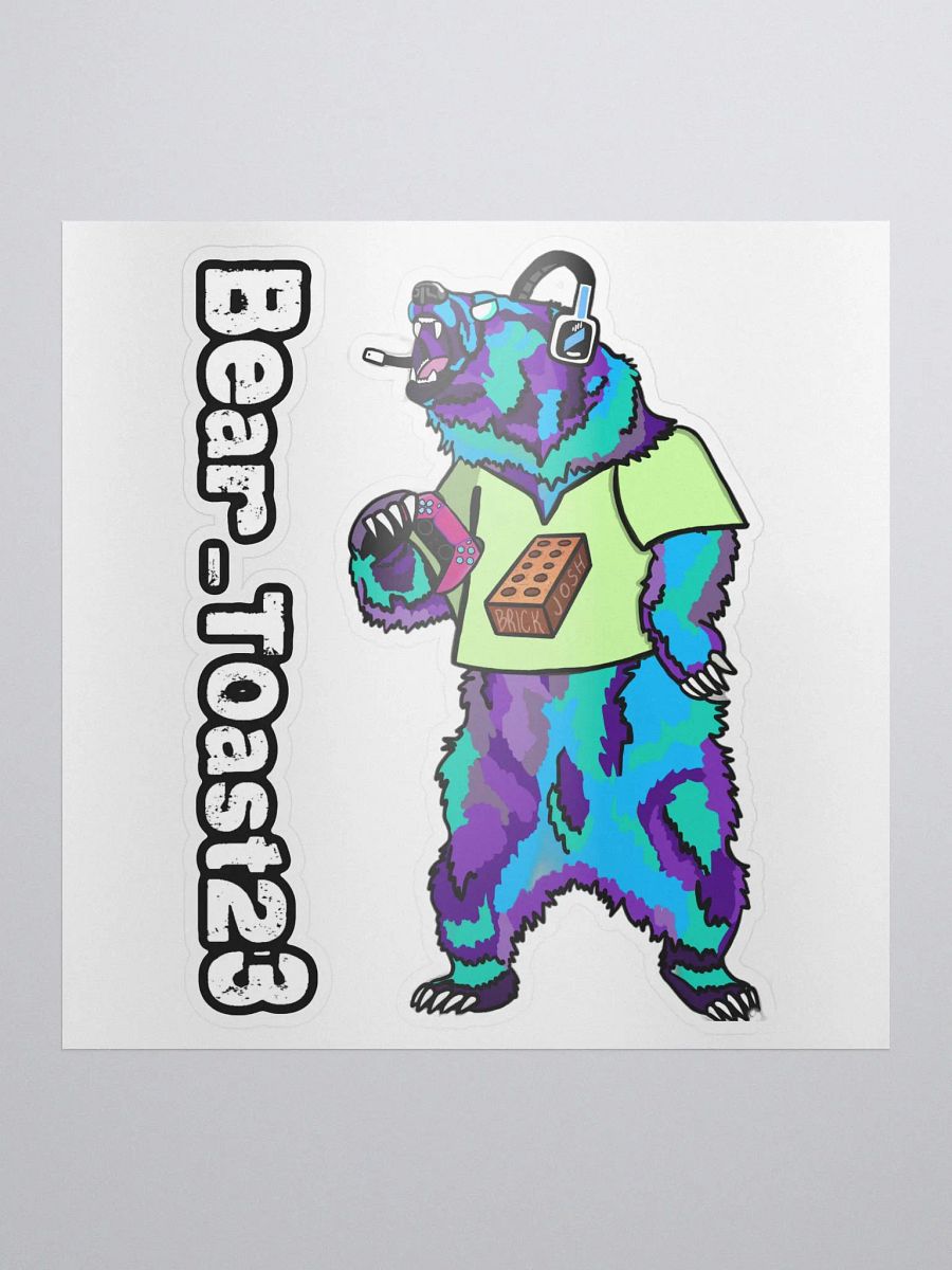 Big Bad Bear Sticker product image (1)