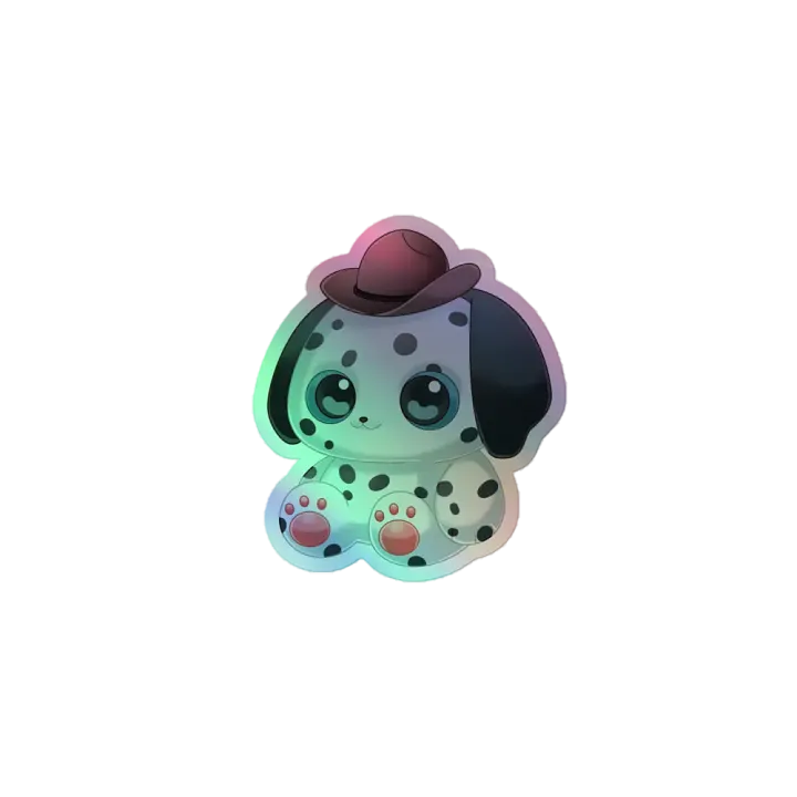 Dash the Dalmation Holographic Sticker product image (1)