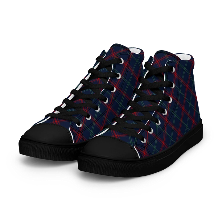 Lynch Tartan Men's High Top Shoes product image (2)