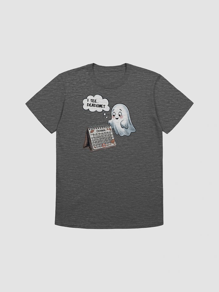 Cute Kawaii Ghost Halloween T-Shirt for Office Workers and True Crime Lovers product image (44)