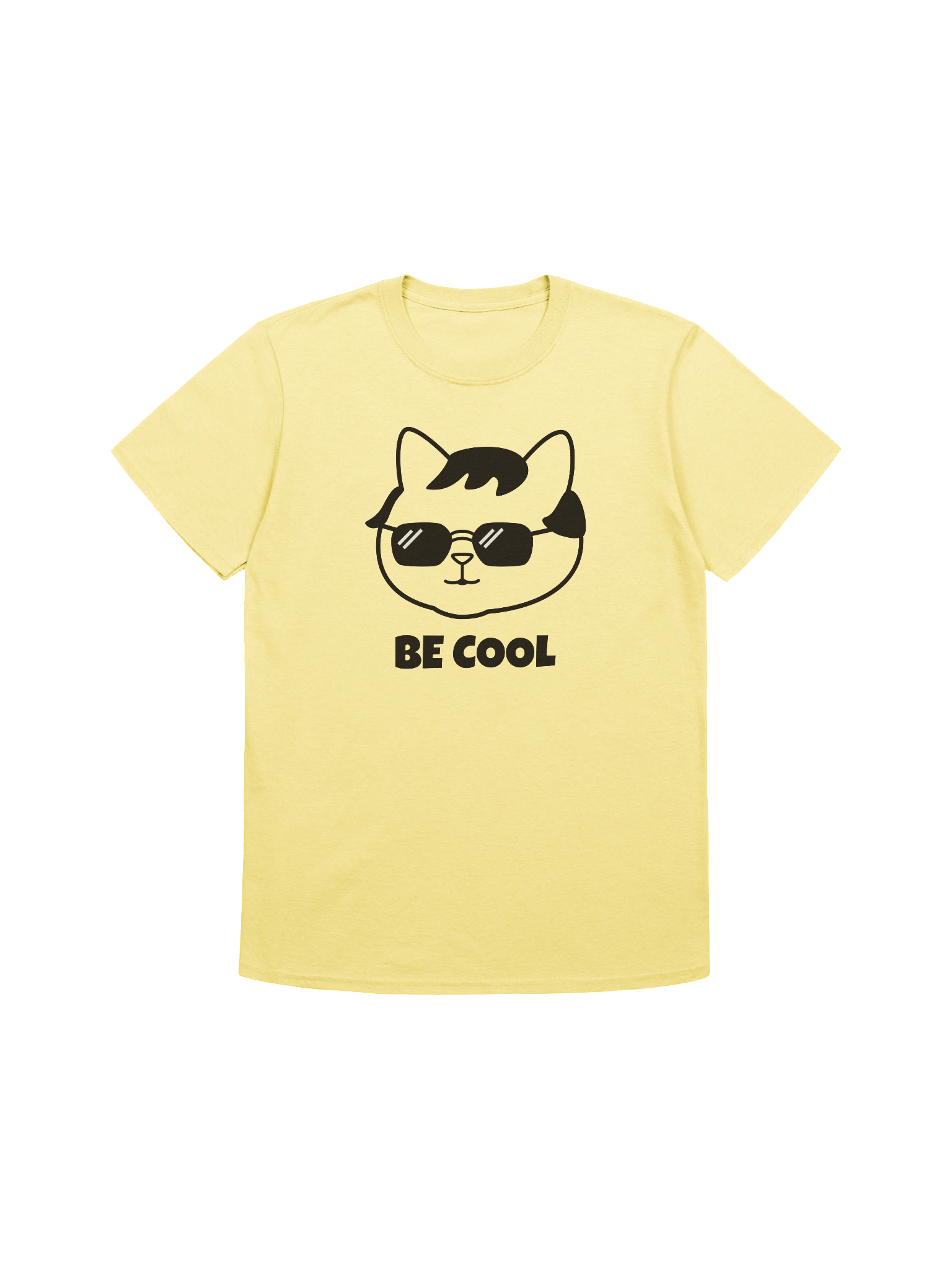 Goromi the Cat in Wig (BE COOL) - Unisex Adult Super Soft Lightweight T-shirt product image (12)