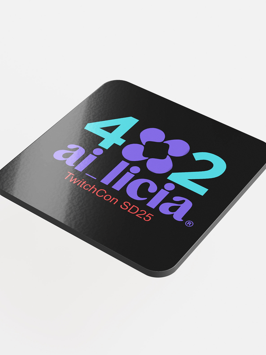Cork Coaster 402 x ai_licia - TwitchCon SD 2025 Edition product image (4)
