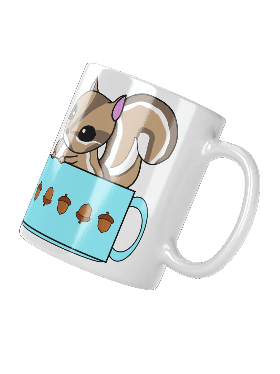 Hazelnut the Chipmunk sitting in a cup on a cup product image (2)
