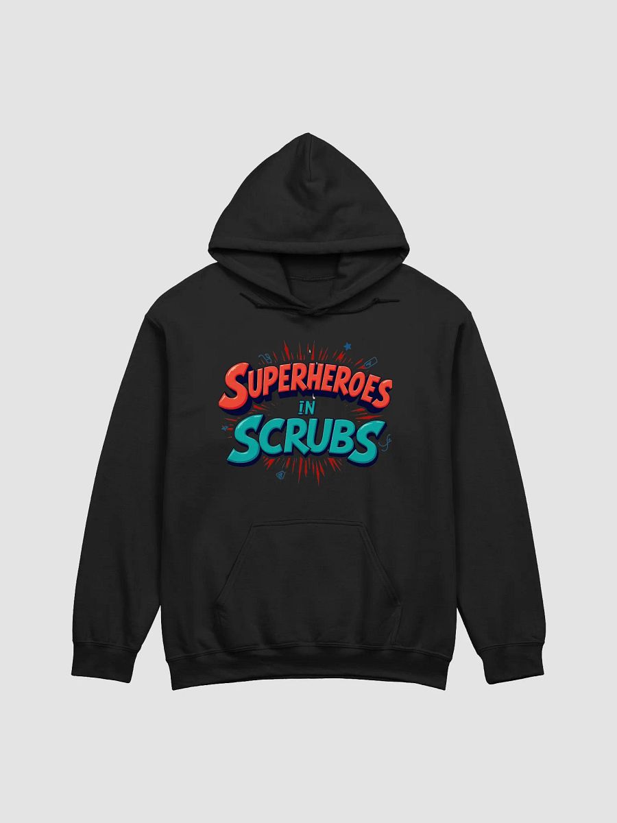 Superheroes in Scrubs Burst Hoodie product image (7)