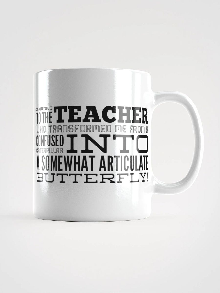 Thank You Teacher Mug 11 oz product image (1)