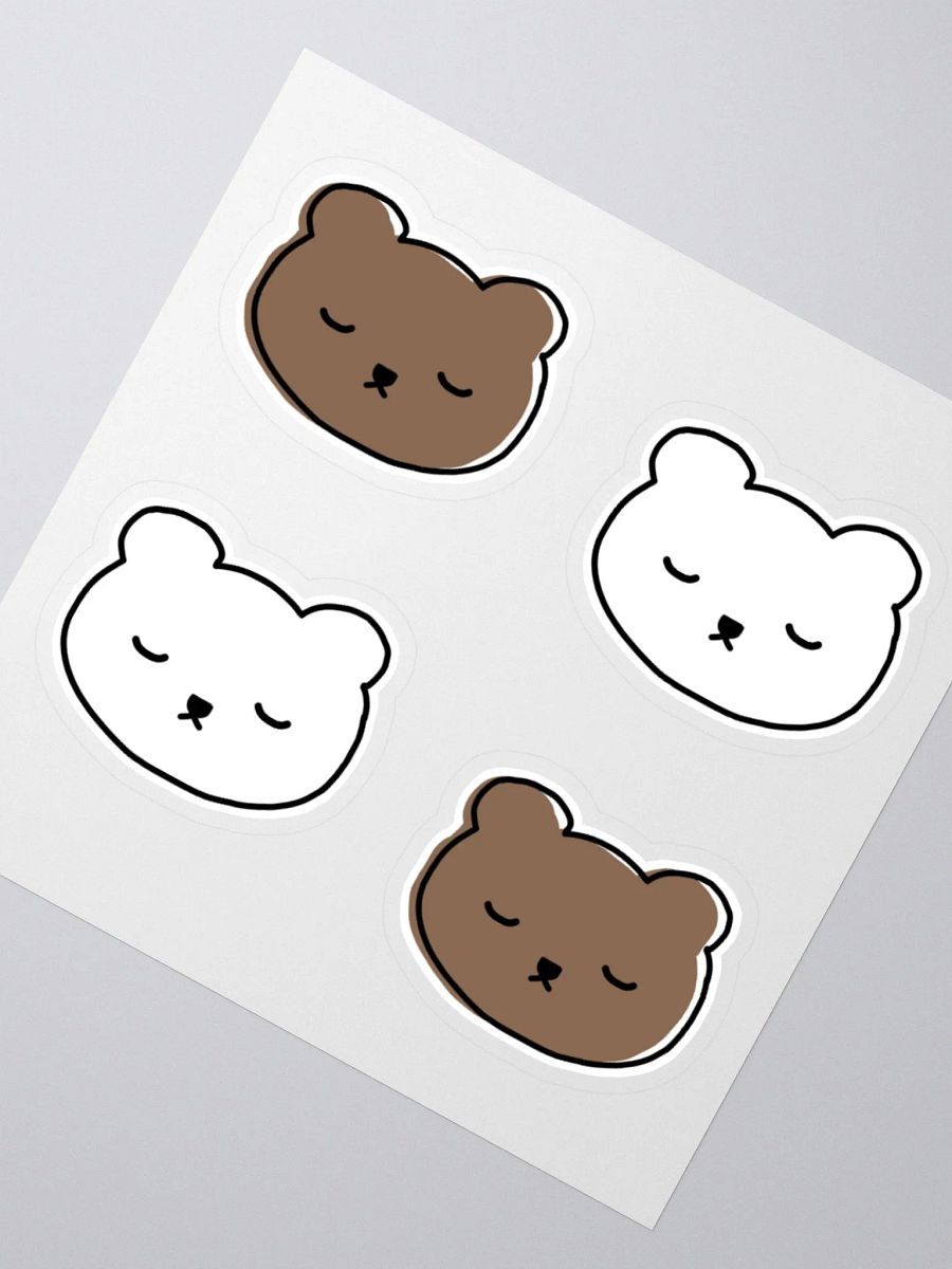 Sleepy Bear Stickers product image (2)