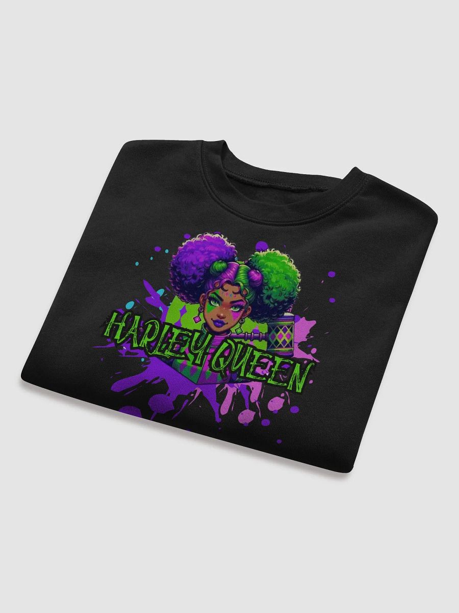 Harley Queen Logo Crop Fleece Sweatshirt product image (8)