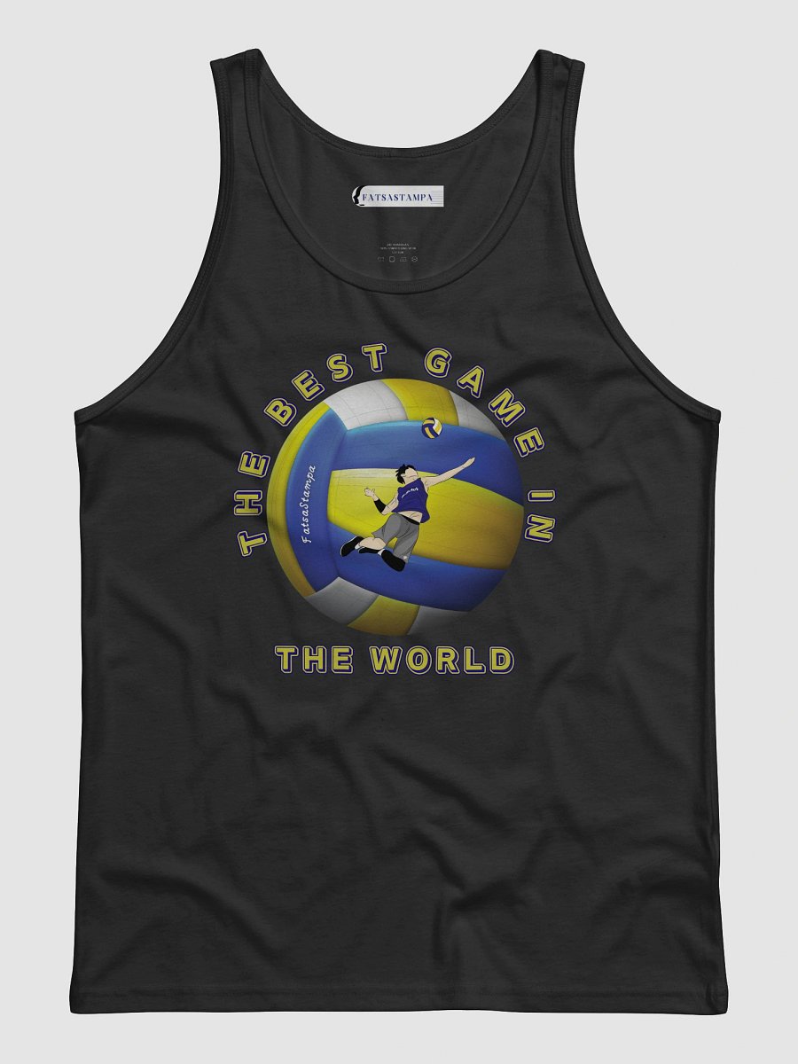 The Best Game in the World – 3D Volleyball Spike Men's Tank product image (4)