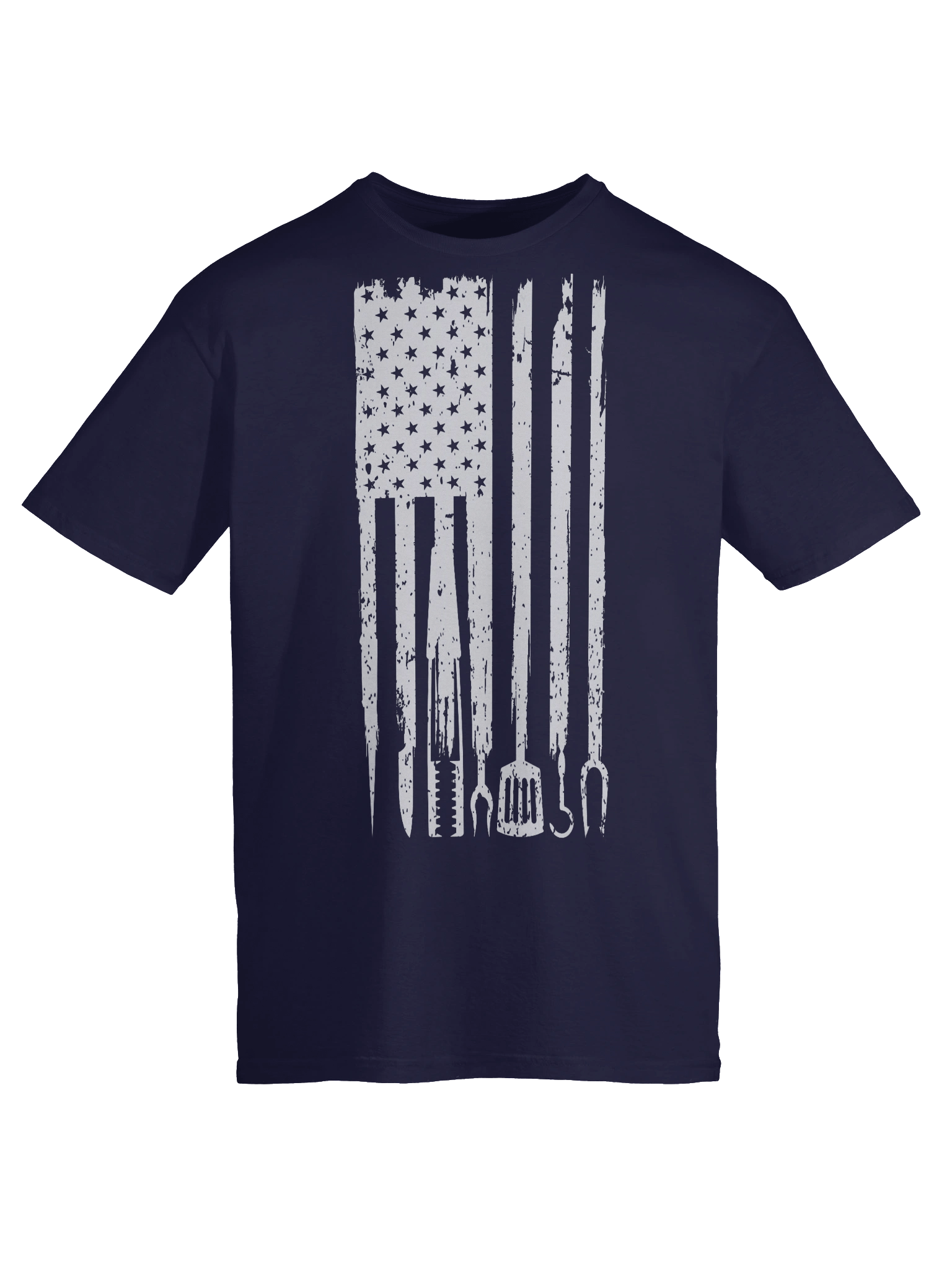 American BBQ Tools Flag – Gildan Softstyle Unisex T-Shirt product image (6)